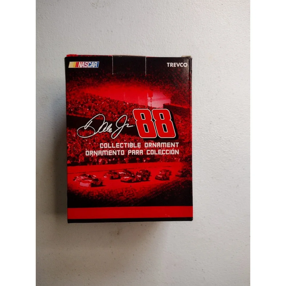 Dale Earnhardt Jr 88 NASCAR AMP Energy‎ Teddy Bear Ornament Collectible Trevco